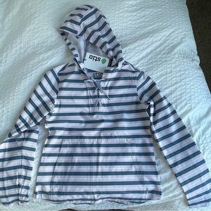 Stio Striped CFS Sun Hoodie, Size XS, New With Tags